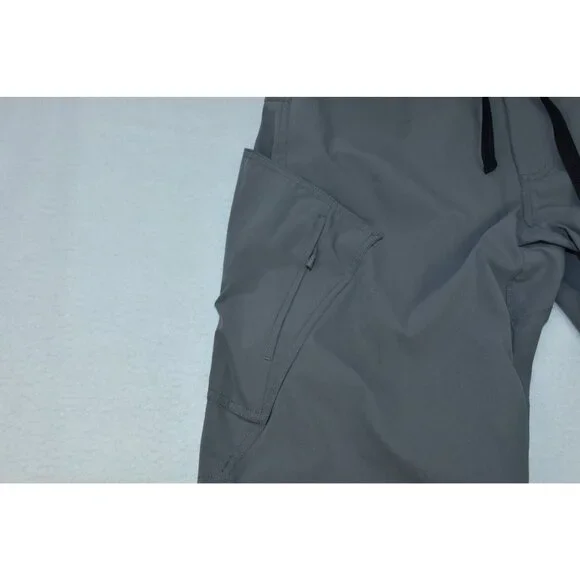 Hoka One One Transport Men Pants Size L Castlerock Gray Hiking Outdoors Active - Picture 6 of 16